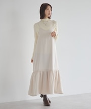 アソートサテンキャミワンピース