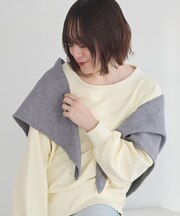 三角ニットストール