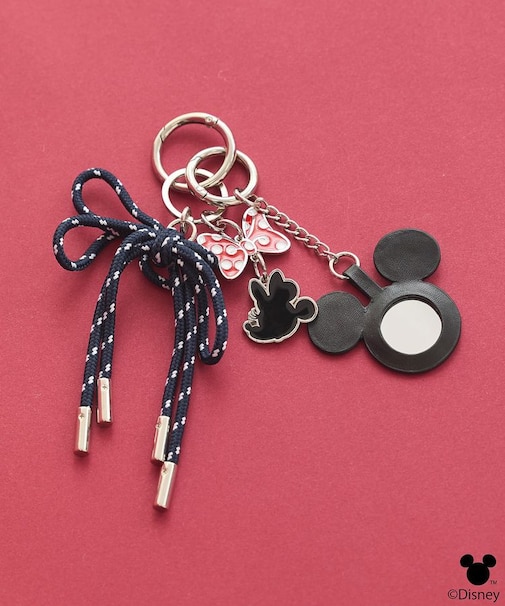 Disney/ミッキー&ミニーミラー付きチャーム