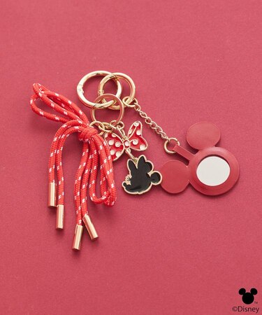 Disney/ミッキー&ミニーミラー付きチャーム