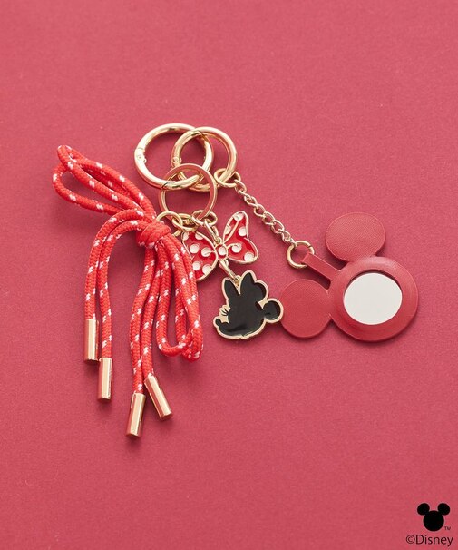 Disney/ミッキー&ミニーミラー付きチャーム