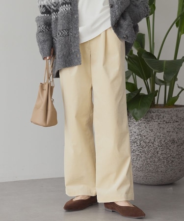 カラーコールイージーパンツ