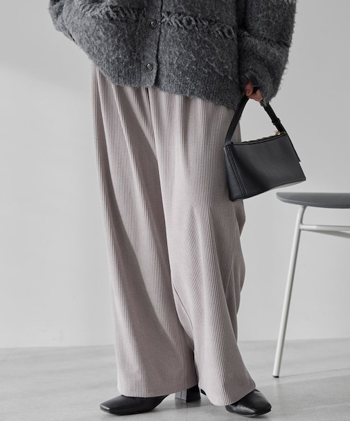 カットコーデュロイパンツ