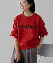 フレンチロゴ裏起毛プルオーバー