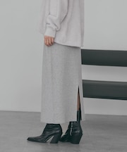 バイパチリブニットタイトスカート＜静電気軽減＞