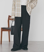 【イージーケア】ベイカーリラックスパンツ