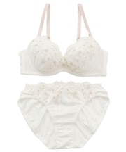 【EFカップ】クラシカルガーデン ブラ＆ショーツ ナイスフィットシリーズ