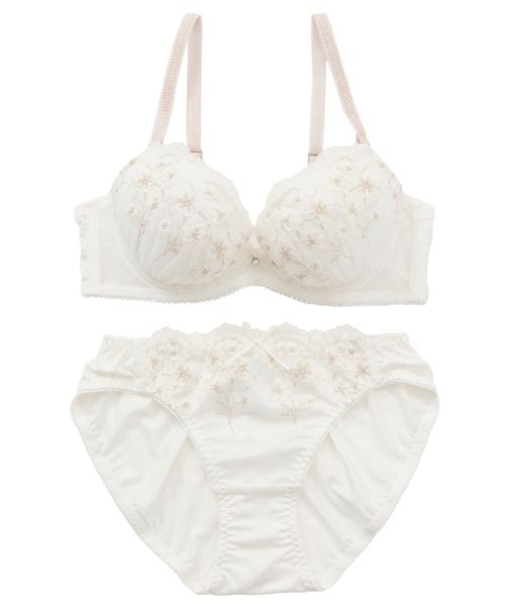 【EFカップ】クラシカルガーデン ブラ＆ショーツ ナイスフィットシリーズ