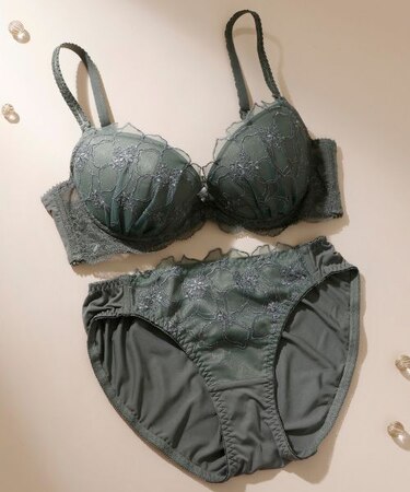 アザレアラメレース ブラ&ショーツ ナイスフィットシリーズ