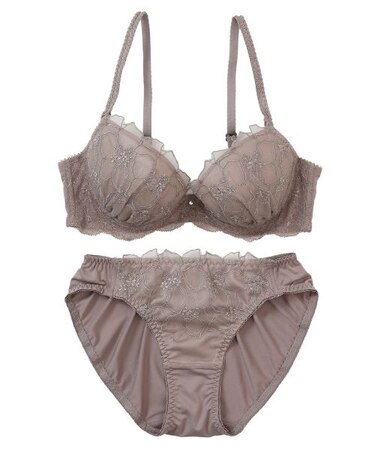 【EFカップ】アザレアラメレース ブラ&ショーツ ナイスフィットシリーズ