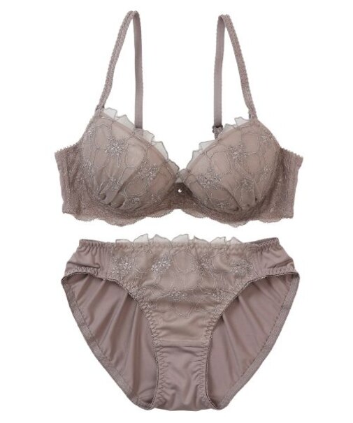 【EFカップ】アザレアラメレース ブラ&ショーツ ナイスフィットシリーズ