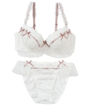 【EFカップ】Patisserie Whip ブラ&ショーツ ナイスフィットシリーズ