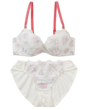 【EFカップ】ロゼアンティーク ブラ&ショーツ ナイスフィットシリーズ