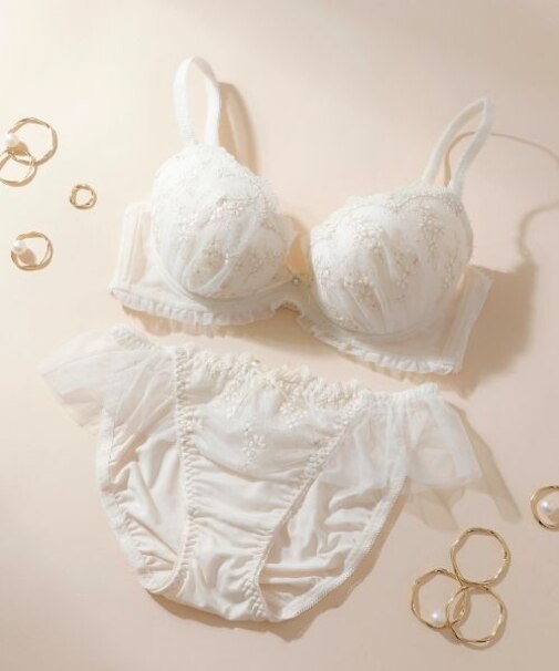 フレンチガーリー ブラ&ショーツ ナイスフィットシリーズ