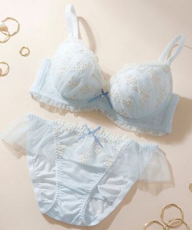 フレンチガーリー ブラ＆ショーツ ナイスフィットシリーズ