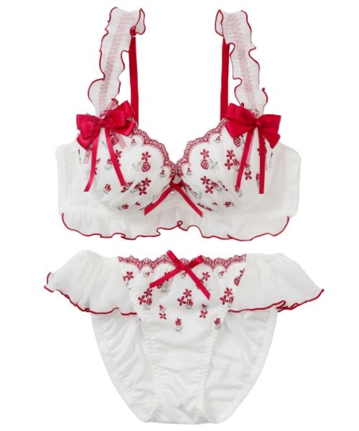 Rosette Ribbon ブラ＆ショーツ ナイスフィットシリーズ