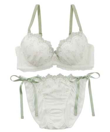 【EFカップ】ミニョンブーケ ブラ＆ショーツ ナイスフィットシリーズ