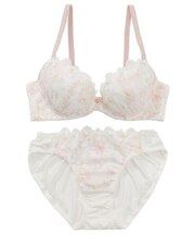 【EFカップ】フルールレーヴ ブラ＆ショーツ ナイスフィットシリーズ