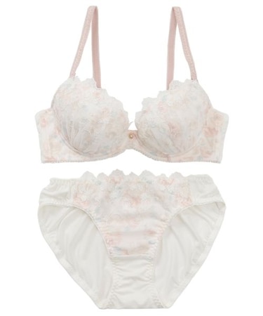 【EFカップ】フルールレーヴ ブラ＆ショーツ ナイスフィットシリーズ