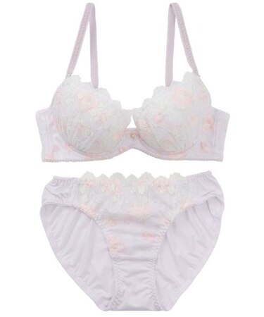 【EFカップ】フルールレーヴ ブラ＆ショーツ ナイスフィットシリーズ