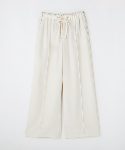 <GALLARDAGALANTE>【-3kg見え／サイズ展開あり／美脚】トロミイージーパンツ