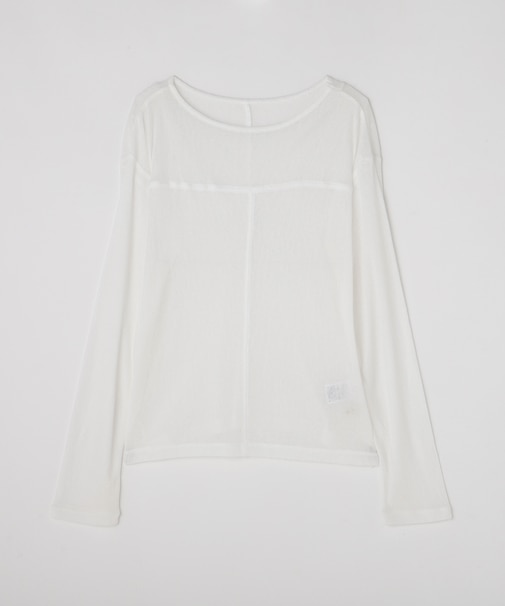 <GALLARDAGALANTE>ボートネックシアーカットソー