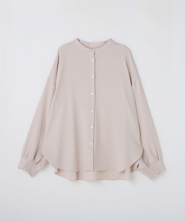 <GALLARDAGALANTE>バックラッフルシャツ