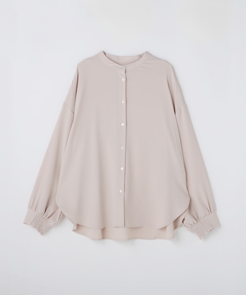 <GALLARDAGALANTE>バックラッフルシャツ