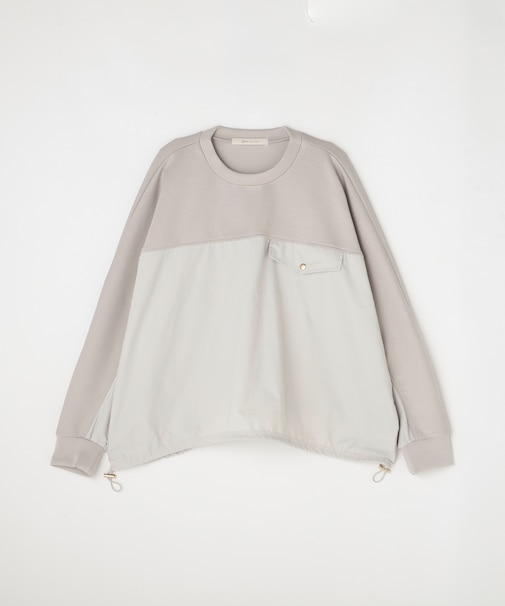 <GALLARDAGALANTE>フハク切替ダンボールカットソー