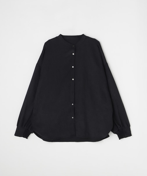 <GALLARDAGALANTE>ピーチスキンラッフルシャツ