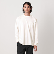 ＜LOOPWHEELER x LOWERCASE for UNITED ARROWS＞ロングスリーブTシャツ