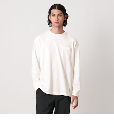 ＜LOOPWHEELER x LOWERCASE for UNITED ARROWS＞ロングスリーブTシャツ