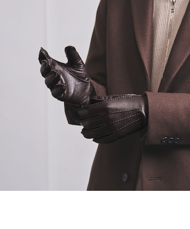 <PIERO RESTELLI> ディアスキン ラインド グローブ