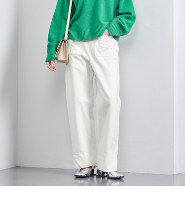 <UNITED ARROWS>デニム マリンパンツ