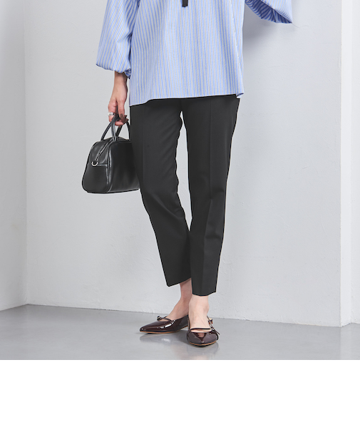 <UNITED ARROWS>テーパード スリムパンツ