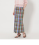 <UNITED ARROWS>チェック タイトマキシ スカート