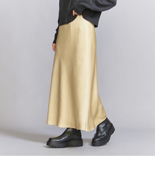 <BEAUTY&YOUTH UNITED ARROWS>ポリエステル マーメイドフレアスカート 3