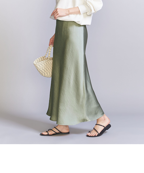 BEAUTY&YOUTH UNITED ARROWS　マーメイドフレアスカート BEAUTY&YOUTH UNITED ARROWS>ポリエステル マーメイドフレアスカート 2