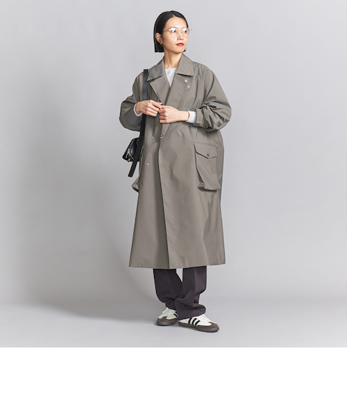 BEAUTY&YOUTH UNITED ARROWS タフタトレンチコート 　M BEAUTY&YOUTH UNITED ARROWS>タフタ トレンチ コート｜エムオーピー