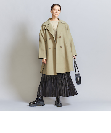 <BEAUTY&YOUTH UNITED ARROWS>リバー ポンチョコート