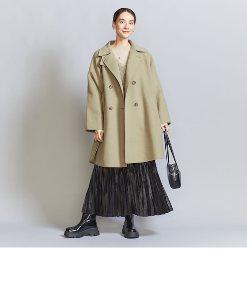 <BEAUTY&YOUTH UNITED ARROWS>リバー ポンチョコート