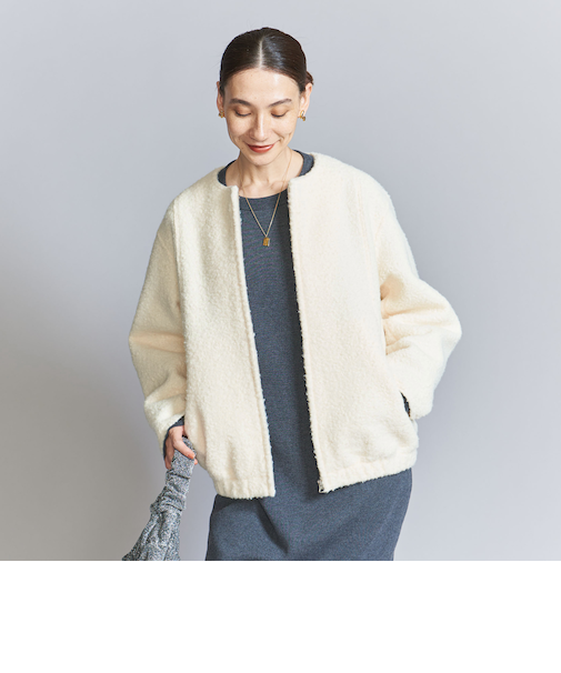 <BEAUTY&YOUTH UNITED ARROWS>ブークレー ジップブルゾン