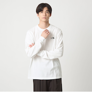＜THE NORTH FACE＞バック スクエアロゴ ロングスリーブ 長袖 Tシャツ