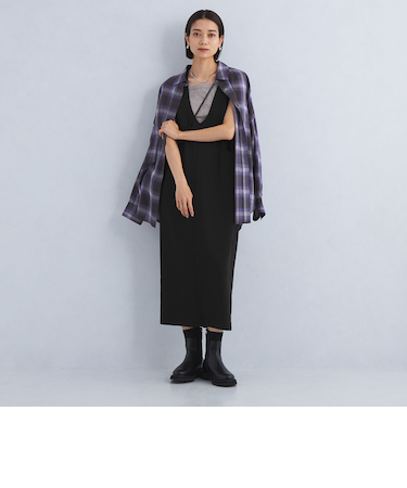 <GREEN LABEL RELAXING>［size SHORT/TALLあり］オルマイ アムンゼン ジャンパースカート