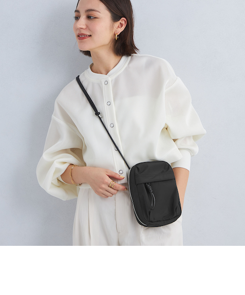 <GREEN LABEL RELAXING>2WAY マルチ mini ショルダーバッグ -はっ水-