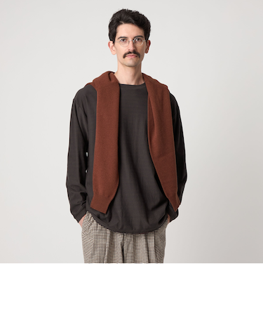 ＜Steven Alan＞ オーガニックコットン アソート ボーダー ロングスリーブ Tシャツ BOLD