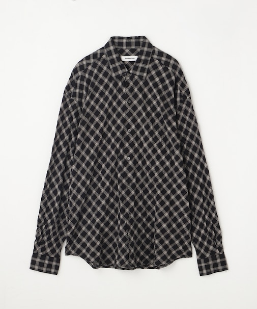 <MONKEY TIME>バイアス シャーリング チェック シャツ