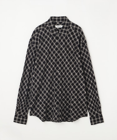 <MONKEY TIME>バイアス シャーリング チェック シャツ