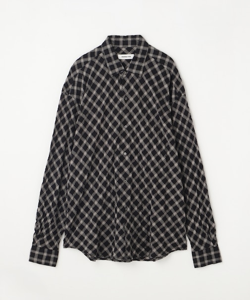 <MONKEY TIME>バイアス シャーリング チェック シャツ