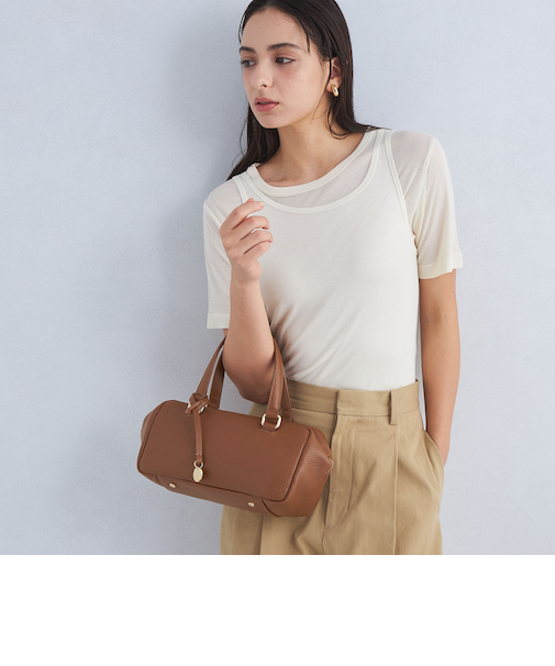 ＜PRATO MADE IN ITALY＞ボストンバッグ